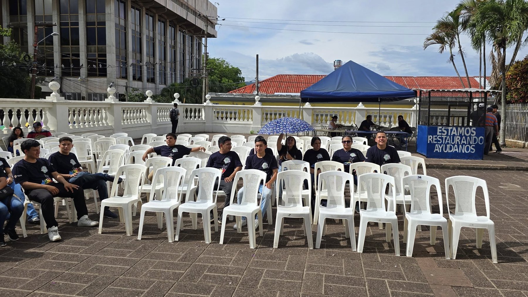 Montaje técnico para evento institucional